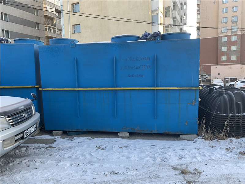 乌兰巴托生活废水处理-地埋一体化设备